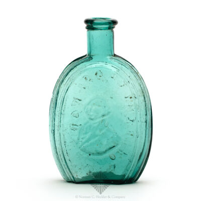 Washington Bust - " Albany Glass Works / NY " Portrait Flask, GI-30