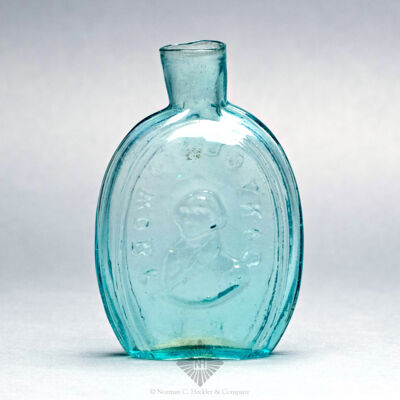 Washington Bust -" Albany Glass Works / NY " Portrait Flask, GI-30