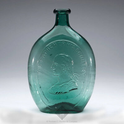 Washington Bust And "The Father Of His Country" - Reverse Plain Portrait Flask, GI-47