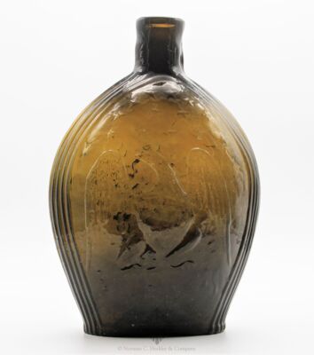 Eagle-Grapes Historical Flask, GII-55