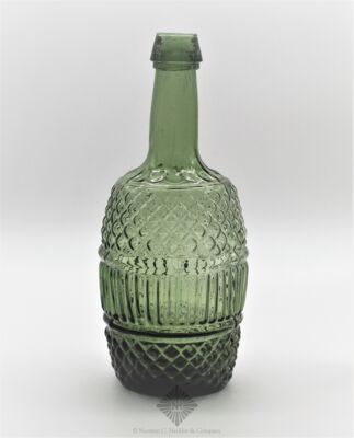 Blown Three Mold Decanter Or Serving Bottle, GII-7