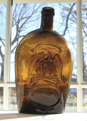 Pittsburgh Double Eagle Historical Flask