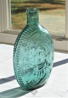 Washington Eagle Historical Flask