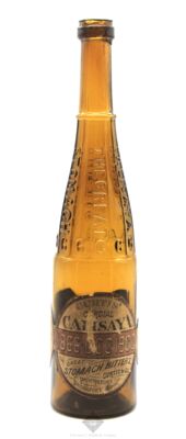 “Curtis Cordial Calisaya Stomach Bitters” Bottle